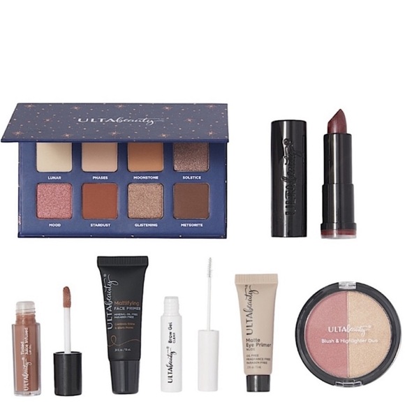 8 PIECE ULTA BEAUTY MAKEUP BAG NWT - Picture 2 of 7